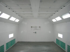 Automotive Side Downdraft Spray Paint Booths