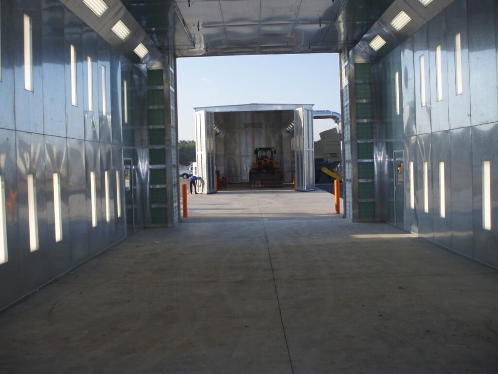 Outdoor Paint Booths