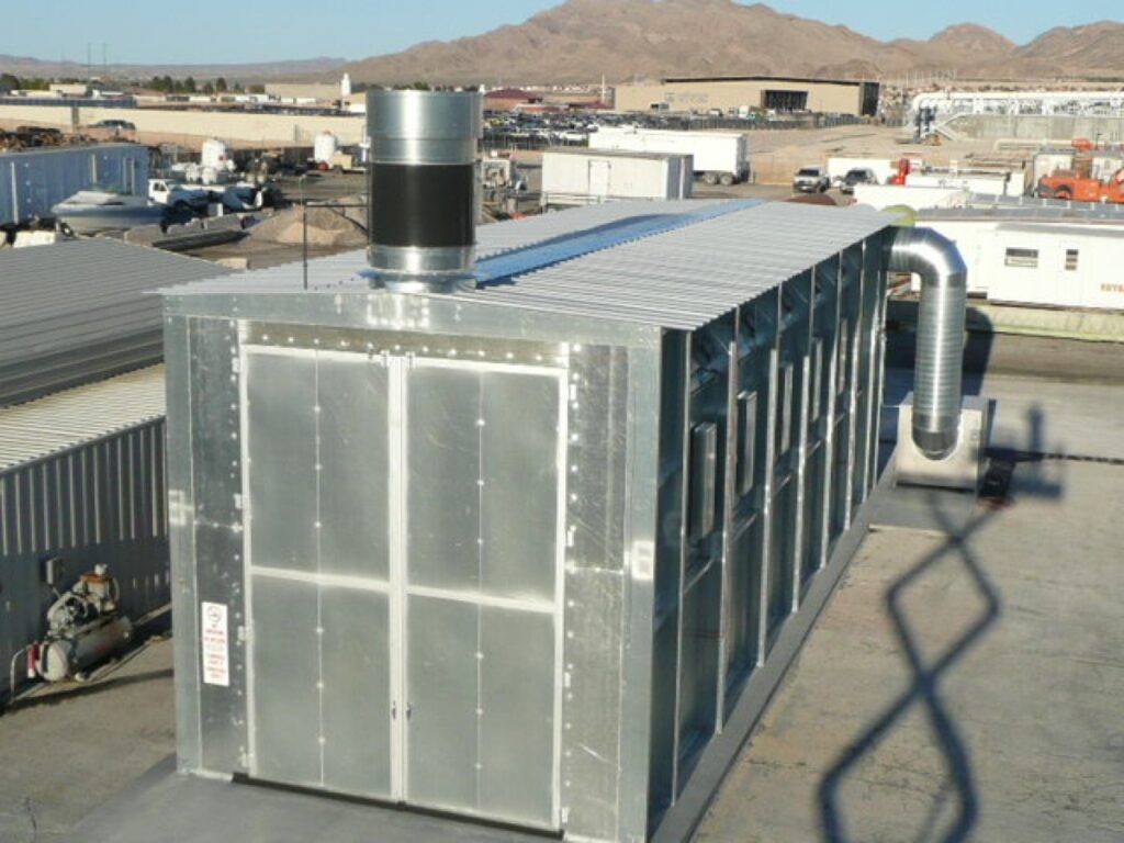 Outdoor Paint Booths