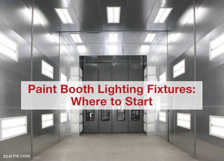 Paint Booth Lighting Fixtures Where to Start Industrial Finishing