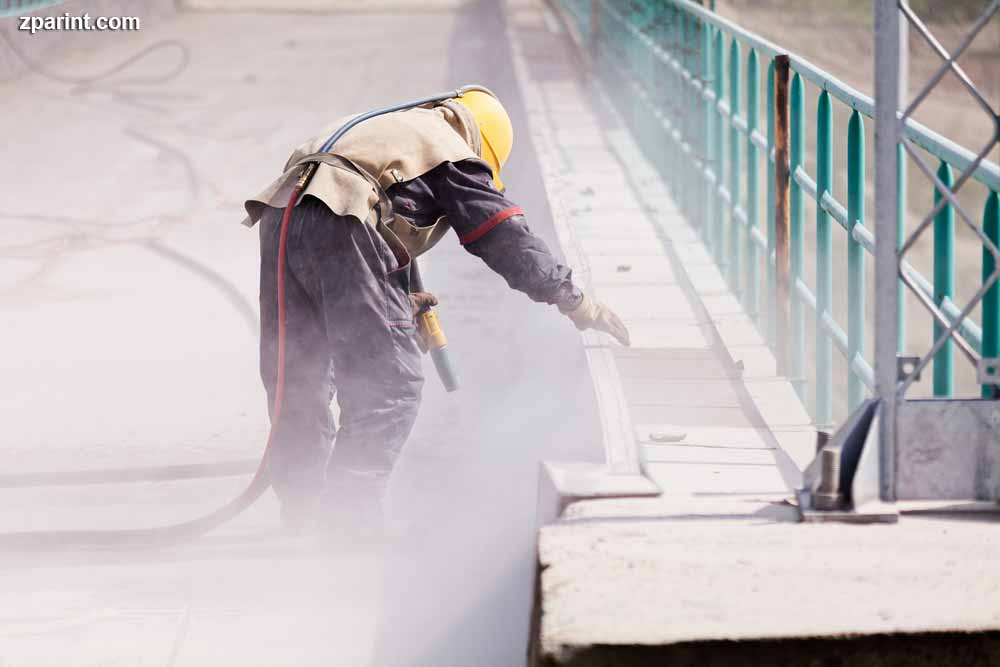 Dry ice abrasive blasting