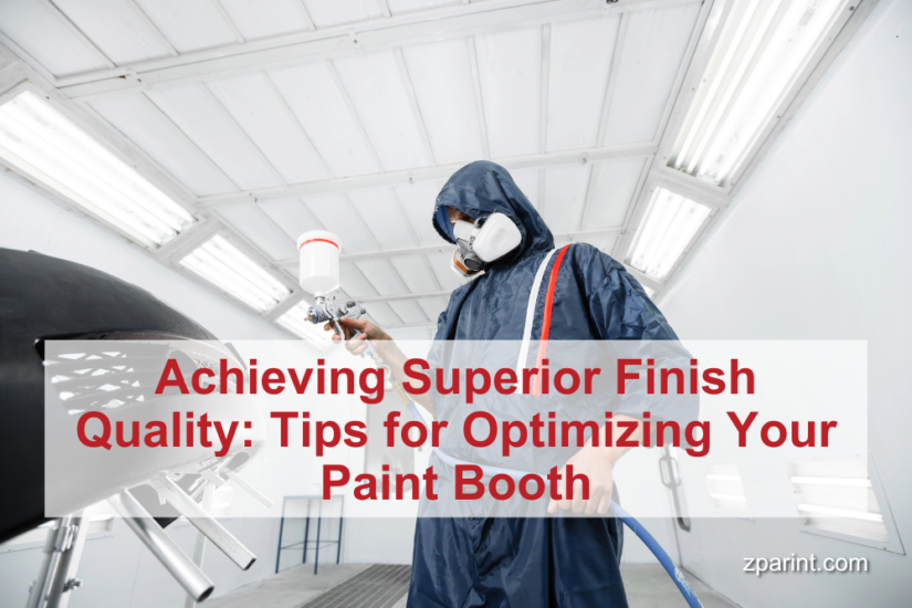 Achieving Superior Finish Quality: Tips for Optimizing Your Paint Booth