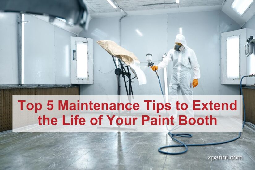 Top 5 Maintenance Tips to Extend the Life of Your Paint Booth